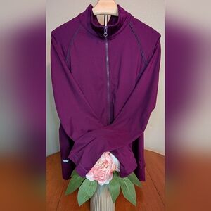 Danskin Now Purple Jacket, Womens XL